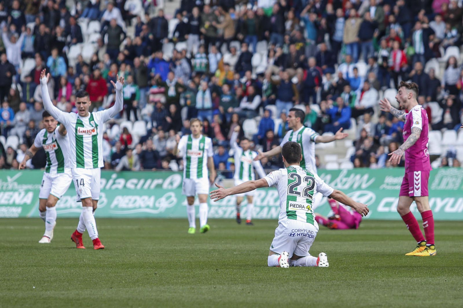 Las imágenes del Córdoba-Valladolid