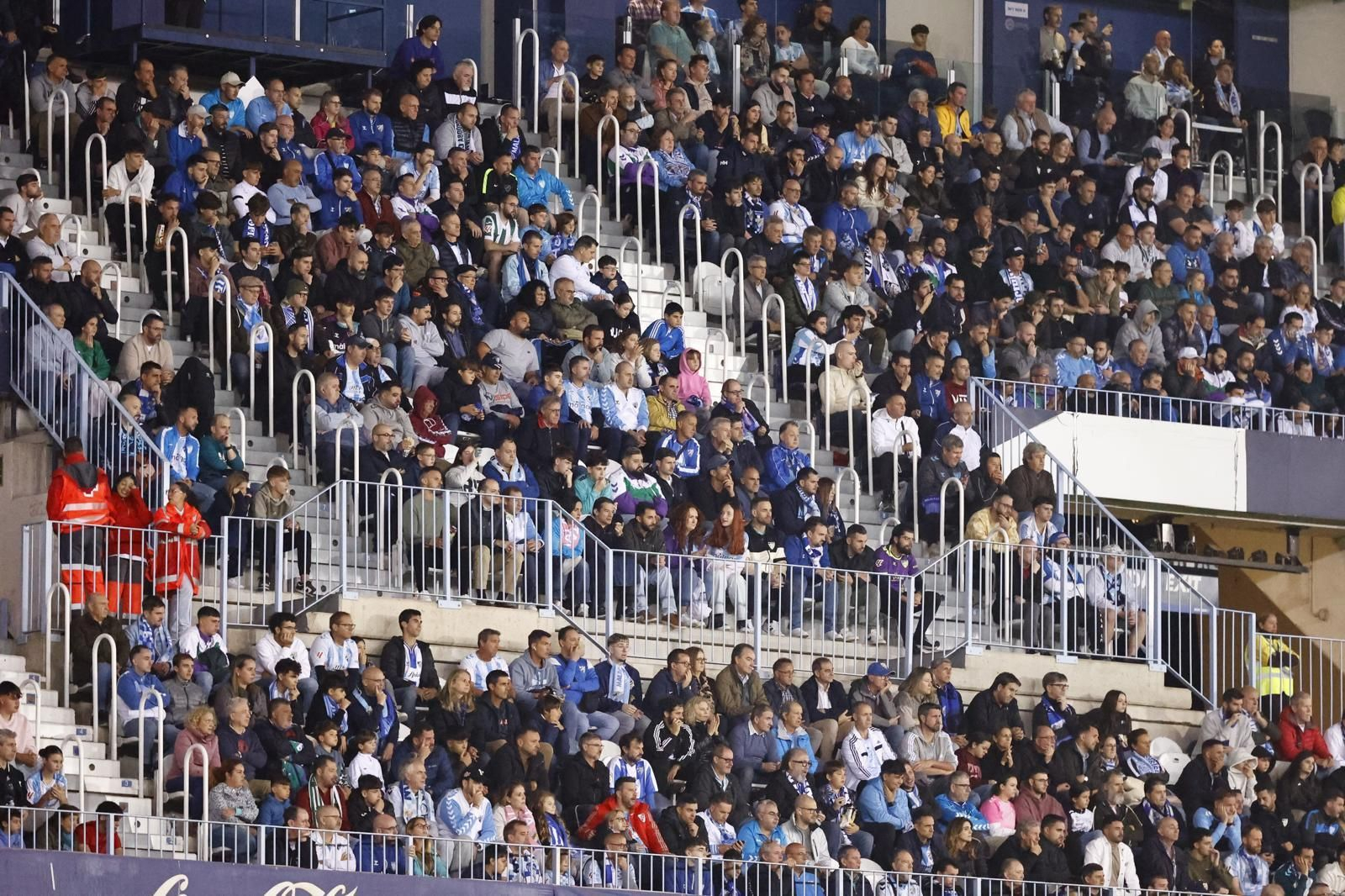 Búscate en las gradas de La Rosaleda en el Málaga CF-Córdoba