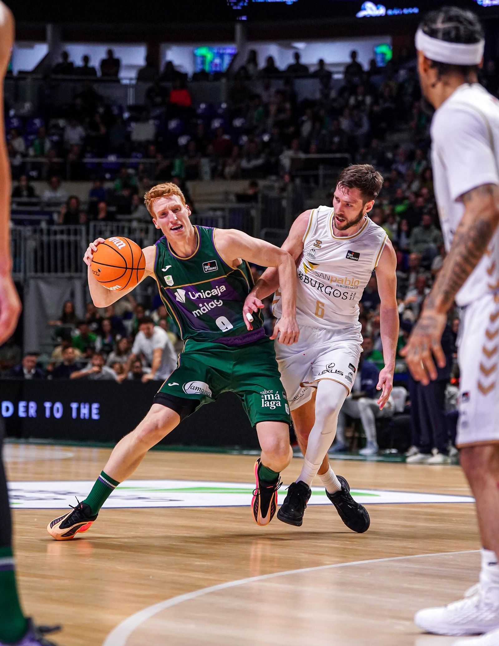 El Unicaja-San Pablo Burgos, en fotos