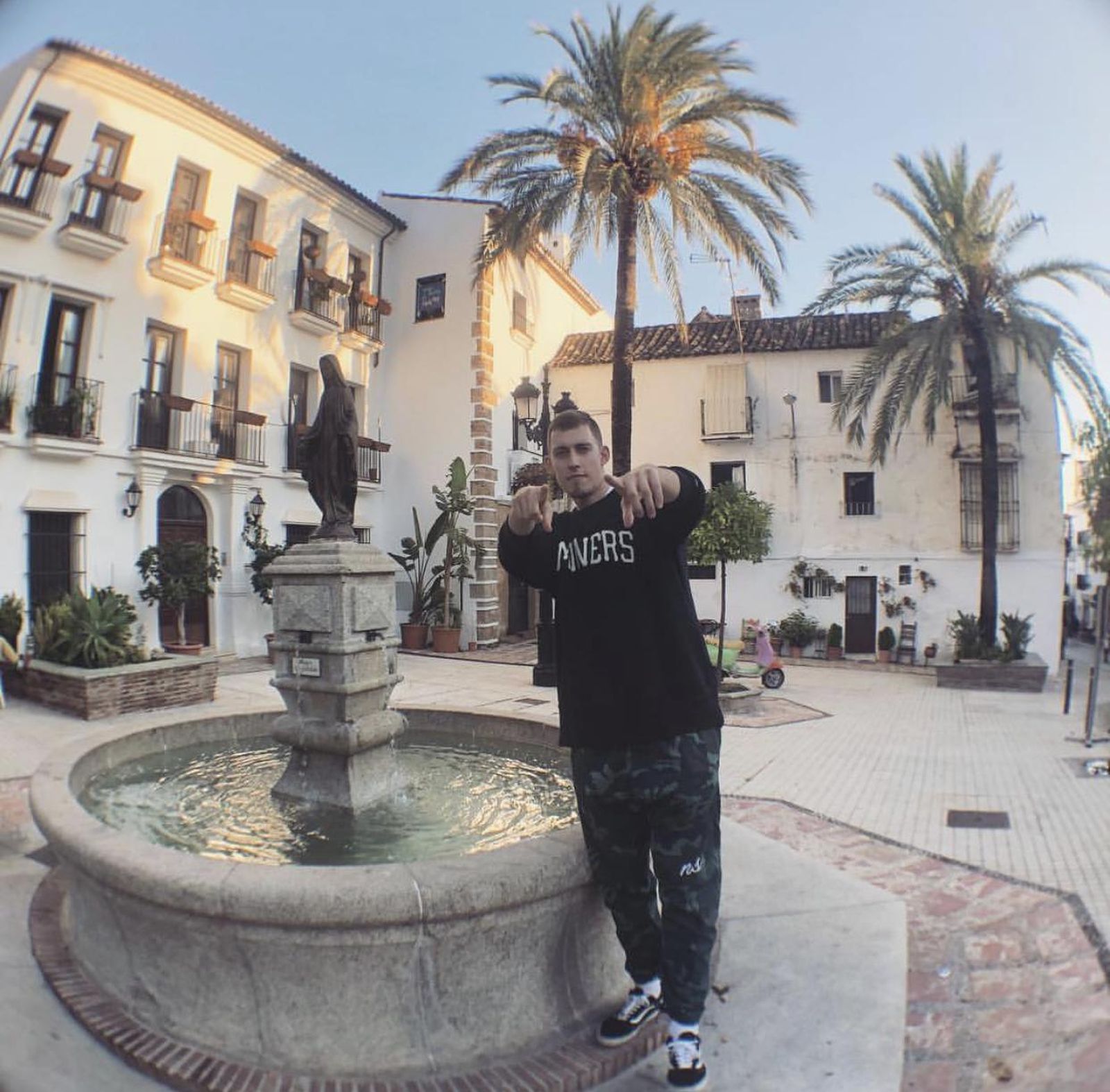 Kyle Wiltjer, en Marbella.