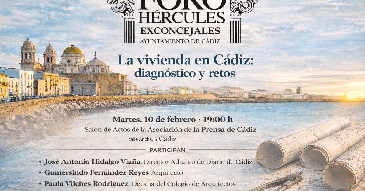 Esta tarde en Unicaja organizado por el Foro Hércules