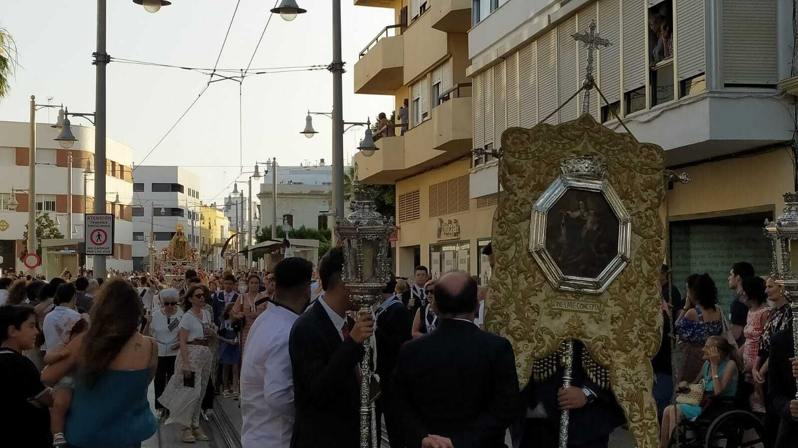 Procesión de la Virgen del Carmen, Patrona de San Fernando.