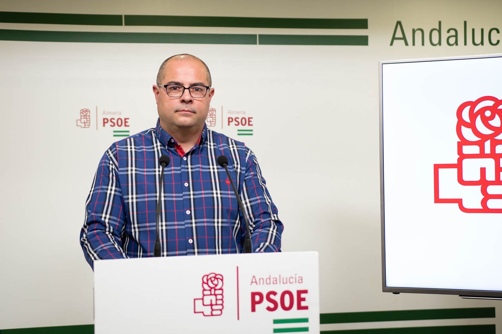 Juan Herrero, portavoz del PSOE en Fines