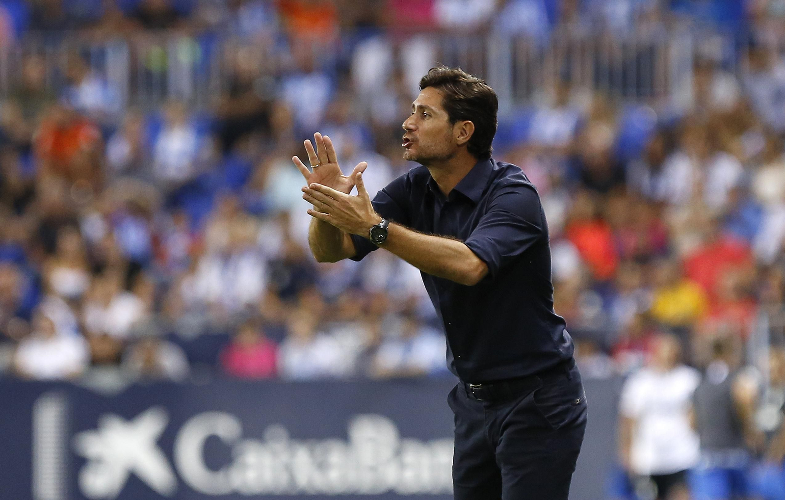 El Málaga CF-Las Palmas, en fotos