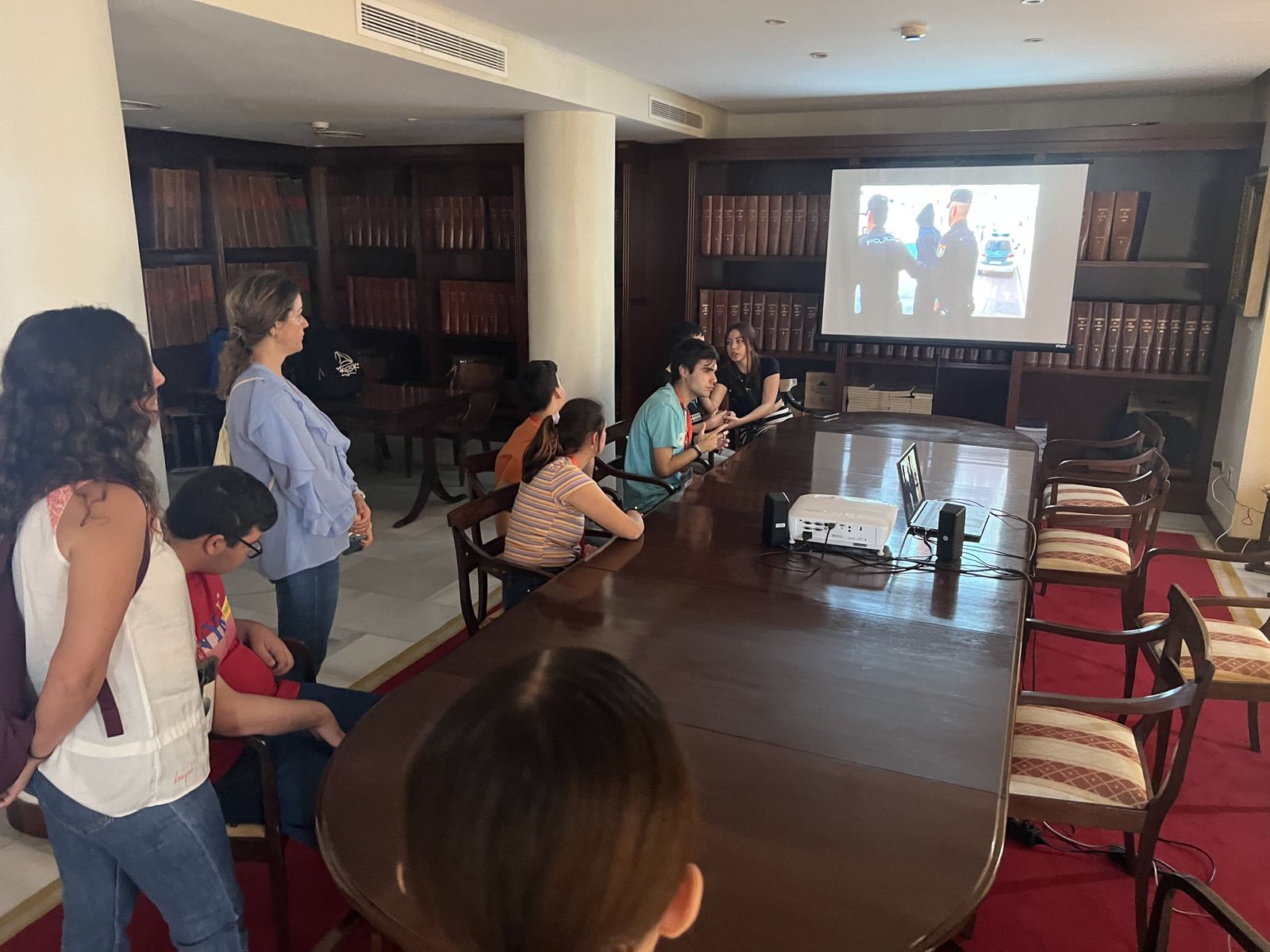 El colegio Upace de San Fernando visita Diario de Cádiz