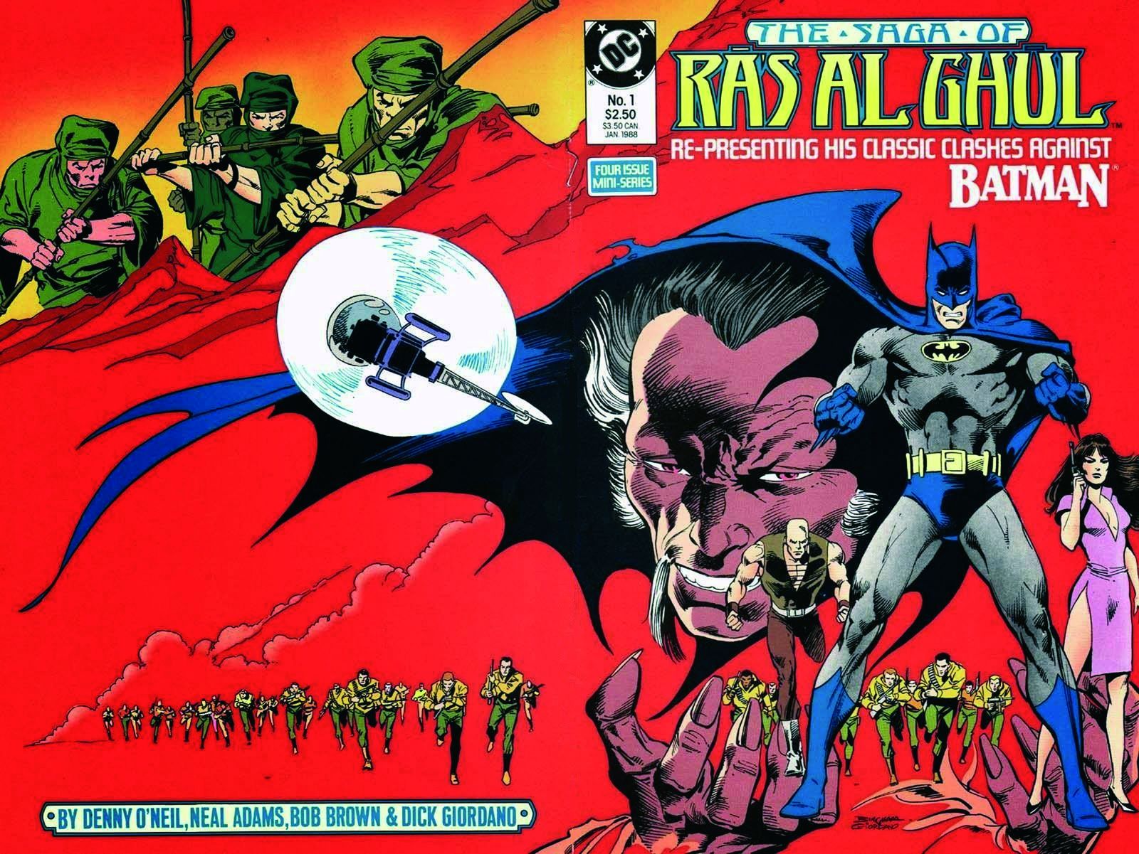 Portada de una de las reediciones de la saga de 'R'as al Ghul'.