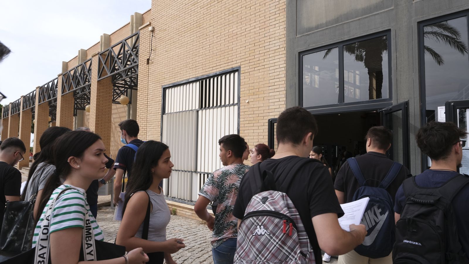 Imágenes de las pruebas de acceso de la PEvAU en la Universidad de Almería