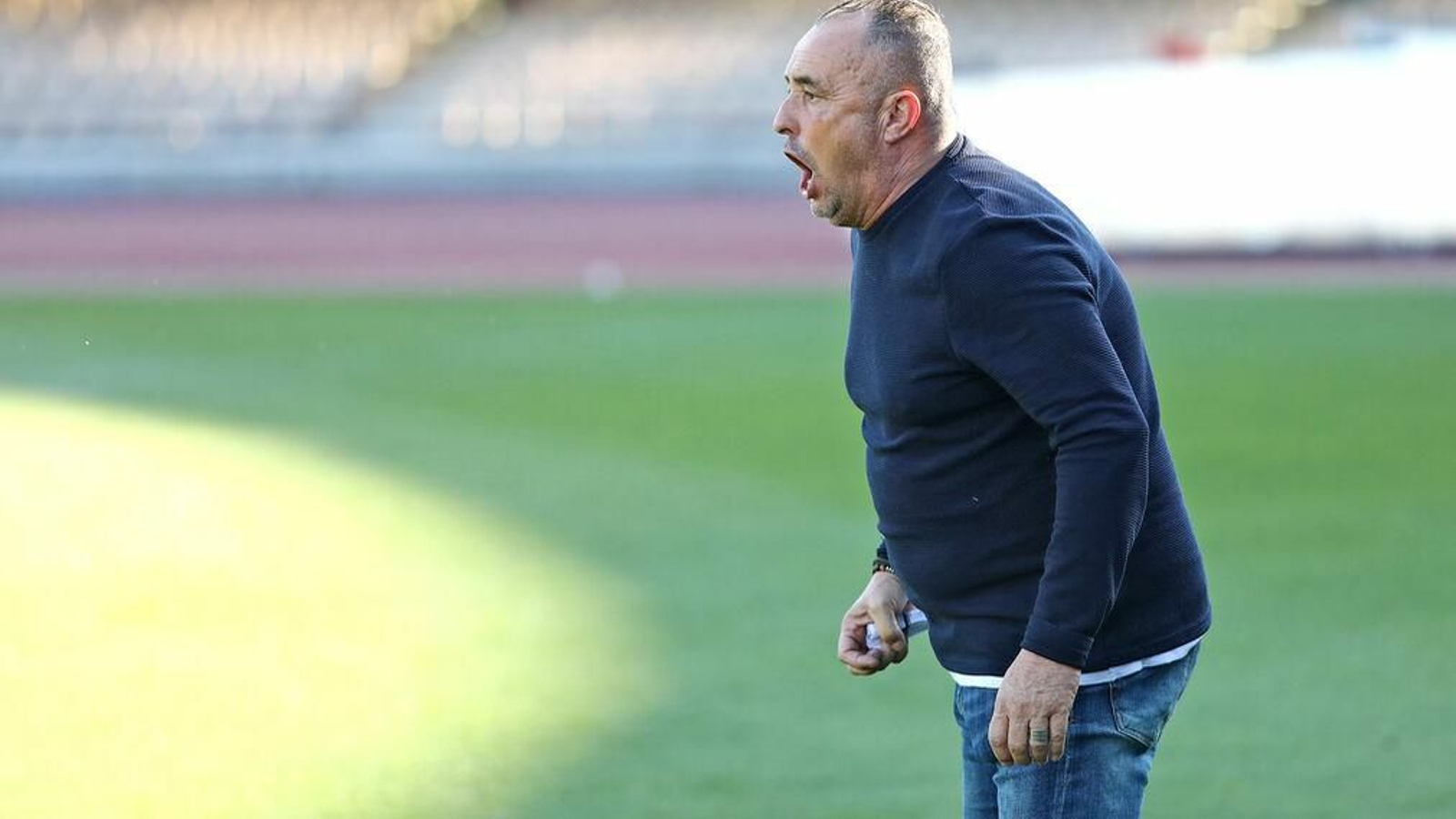 Uribe se mostró crítico con el comportamiento de sus jugadores en la segunda mitad.