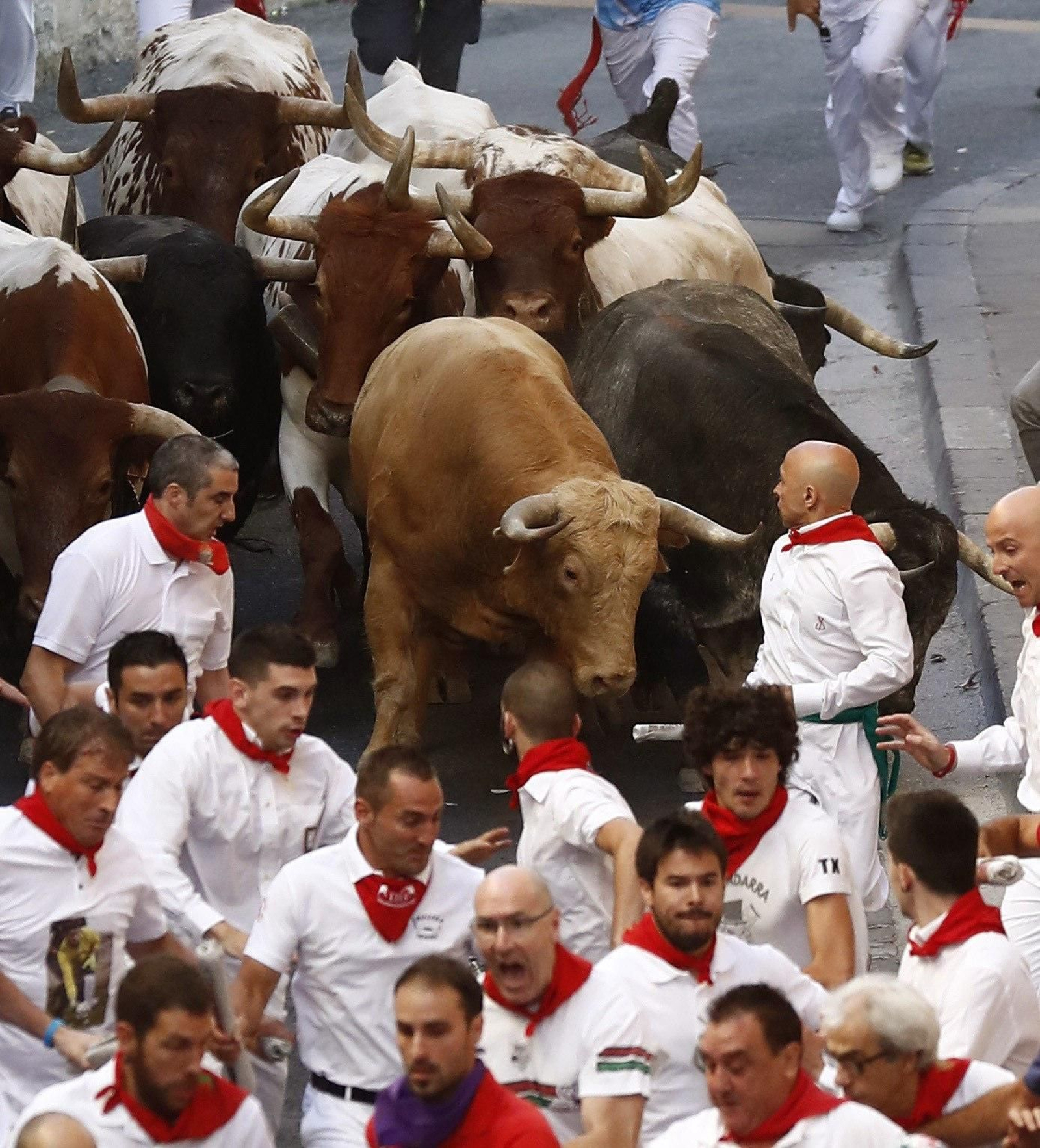 Primer encierro de los sanfermines