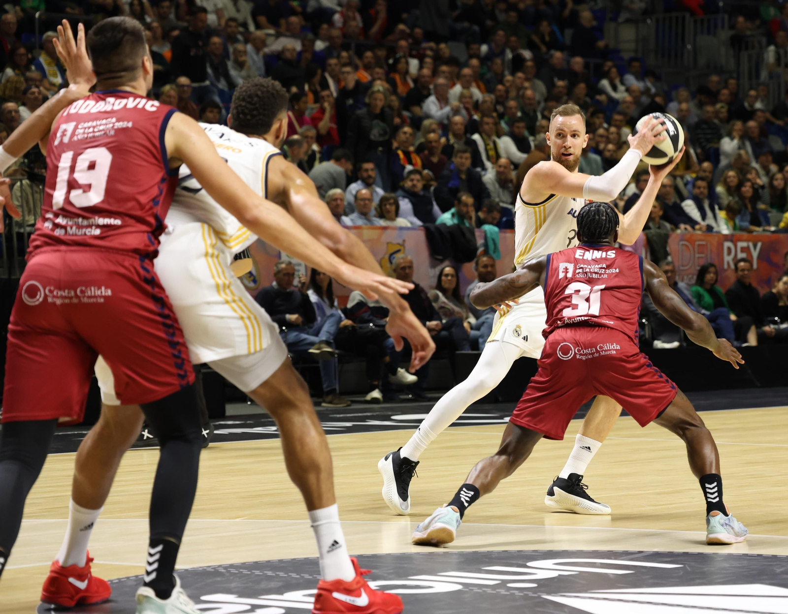 El Real Madrid-UCAM Murcia de Copa del Rey, en fotos