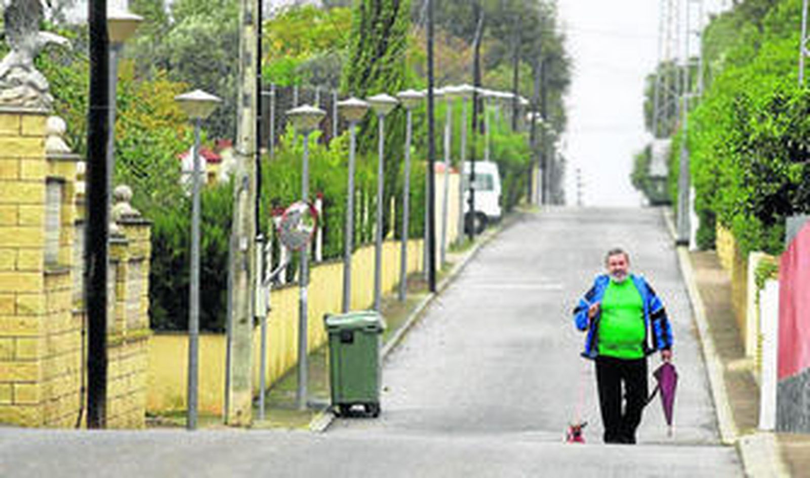 Una imagen de la urbanización La Celada, en la carretera Brenes-Mairena, y que está regularizada.