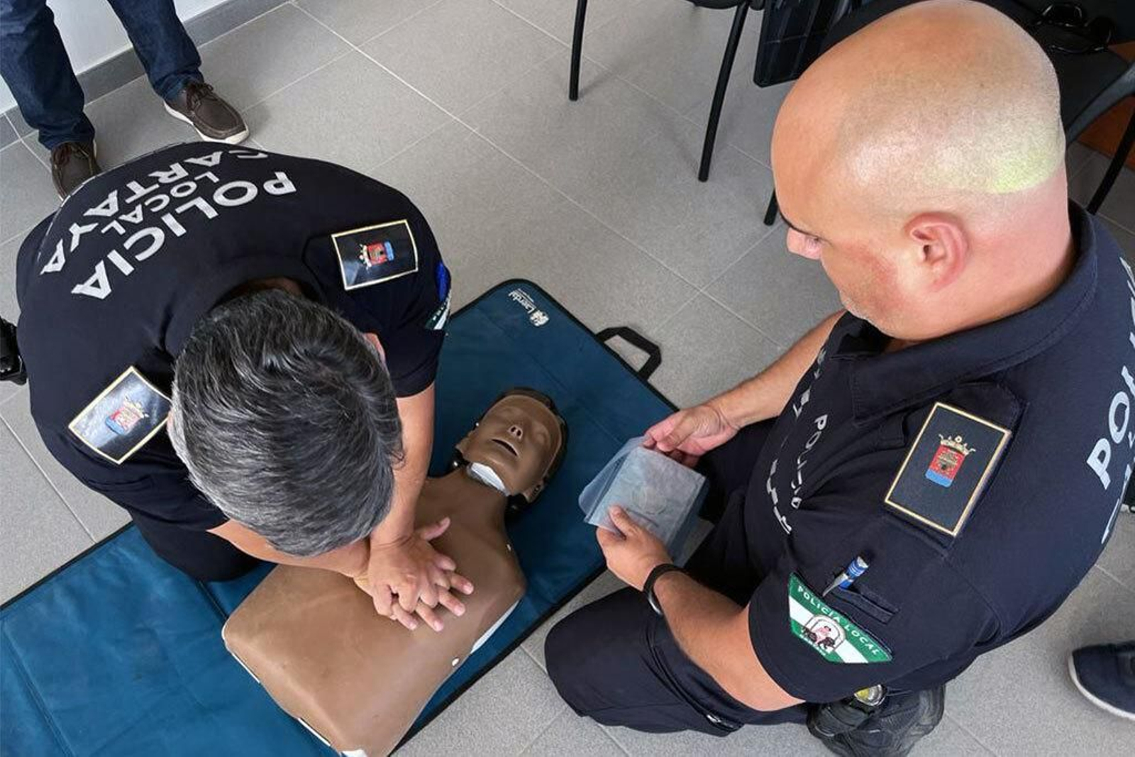 Curso de formación desfibriladores.