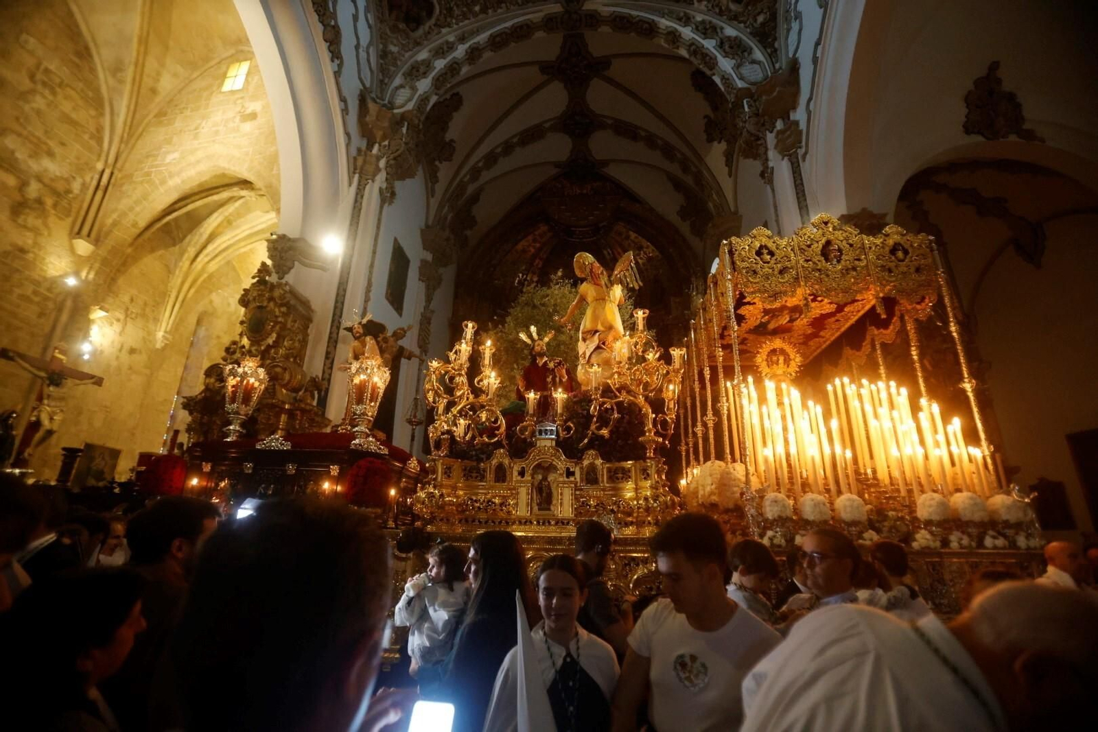 Intimidad en San Francisco con el Huerto en este Domingo de Ramos en Córdoba, en imágenes