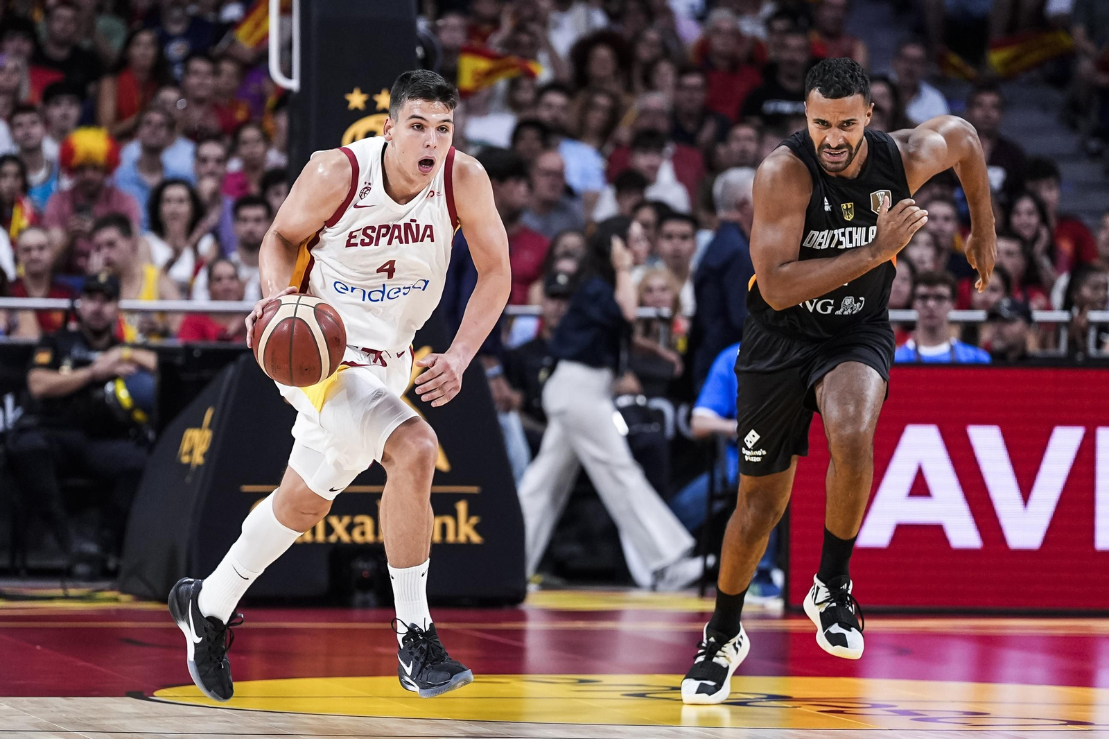 Las mejores fotos del España - Alemania de baloncesto