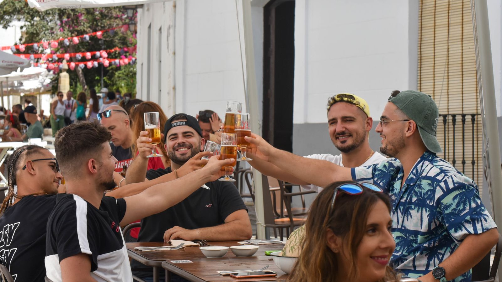 Las fotos del ambiente en Tarifa del primer dia sin Feria