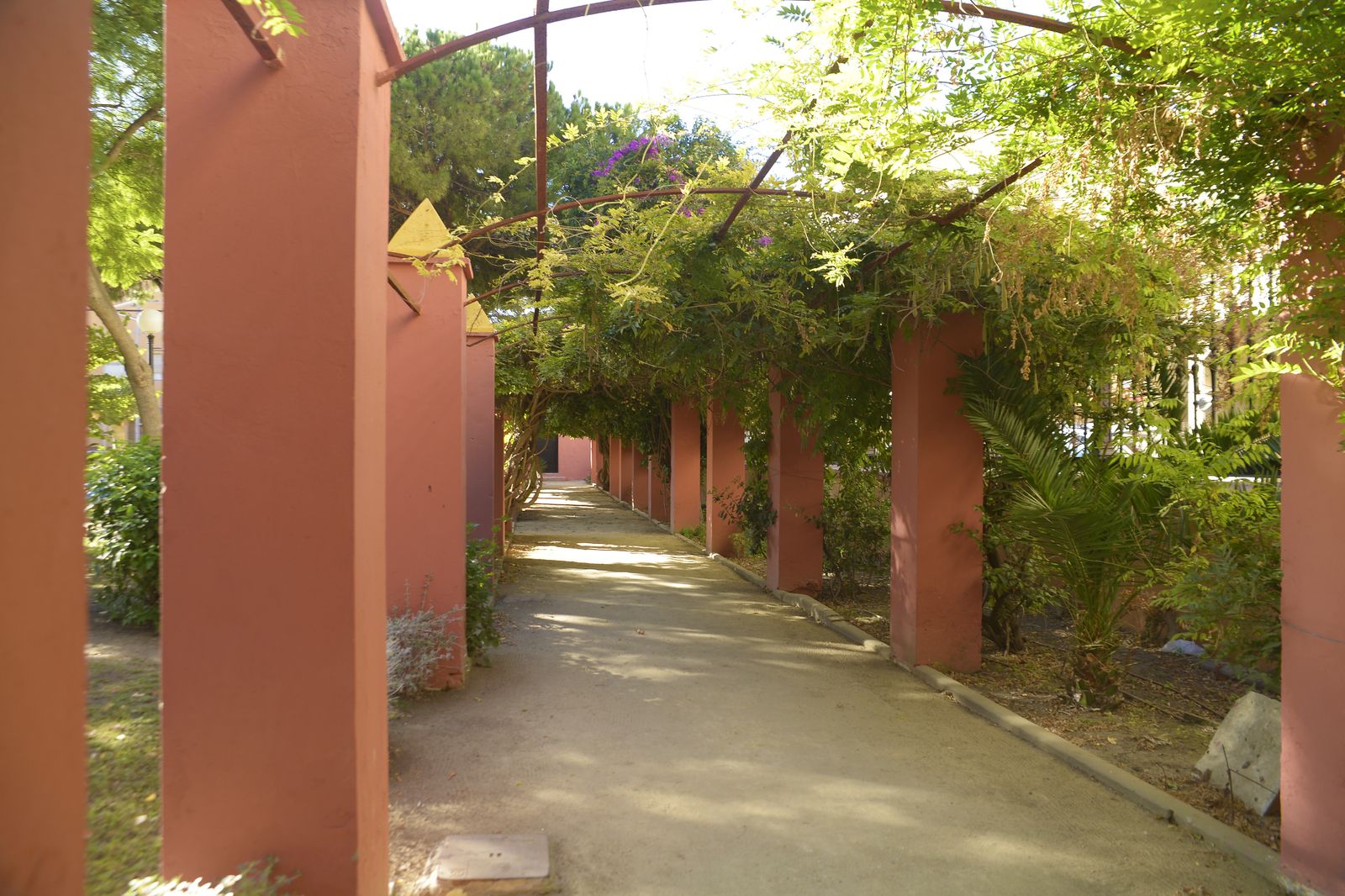 Fotos de los jardines Saccone en La Línea