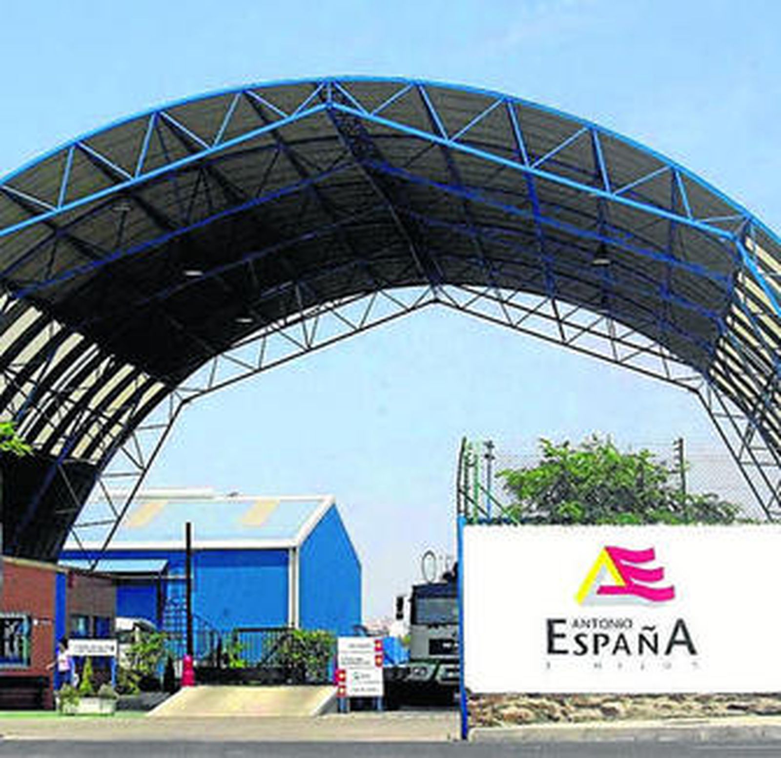 Instalaciones de Antonio España e Hijos, donde sucedió el accidente.