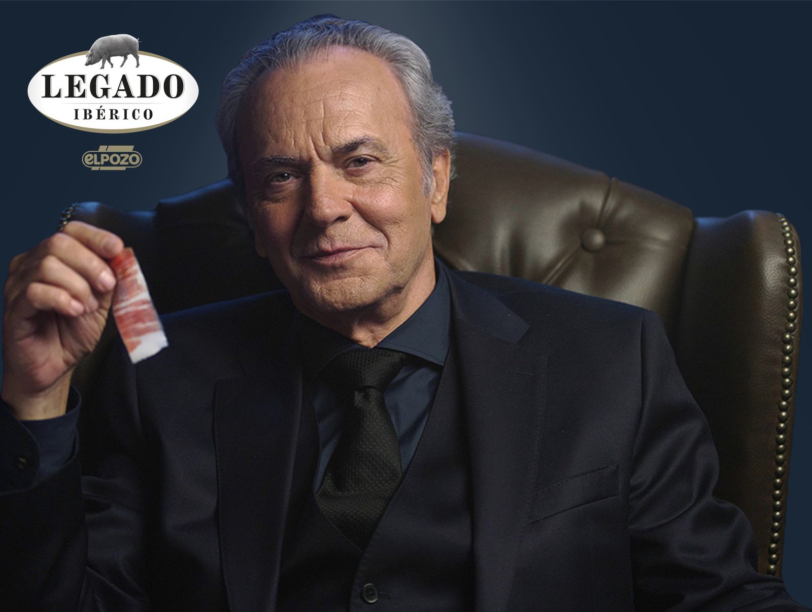 Imagen de la nueva campaña de Legado Ibérico que protagoniza el actor Jose Coronado