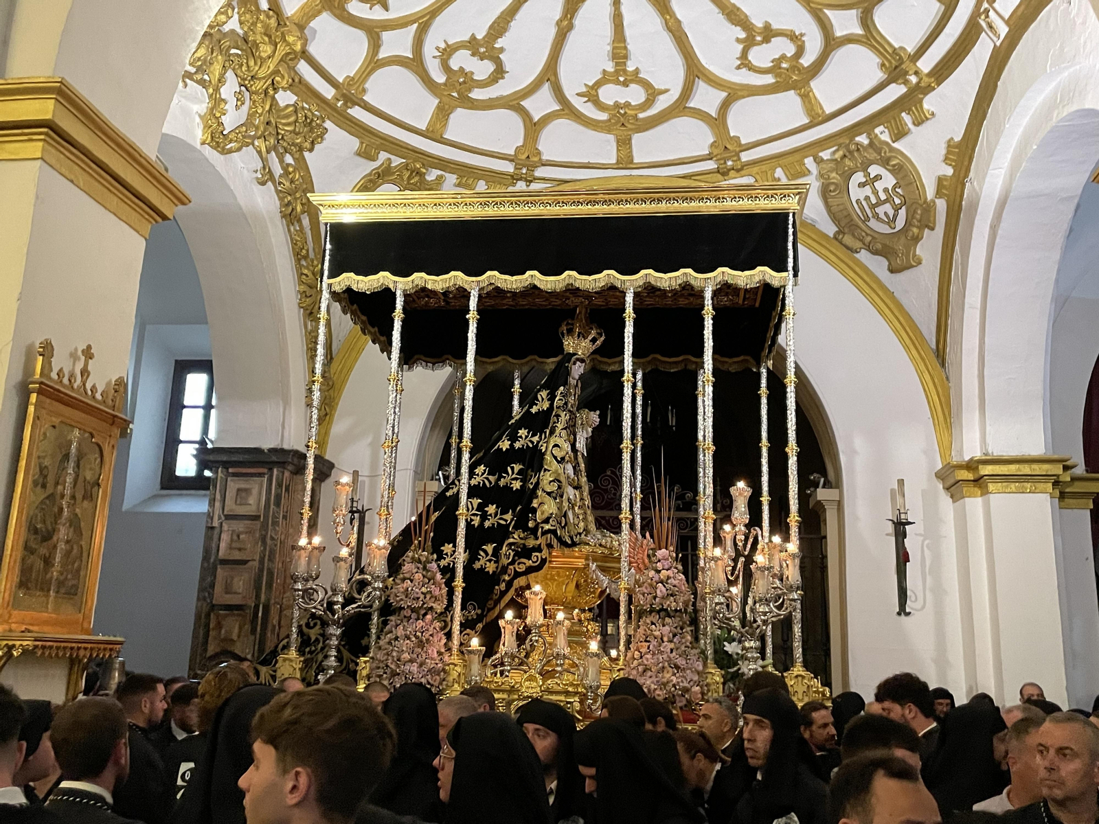 Dolores del Puente en el Lunes Santo de Málaga, en fotos