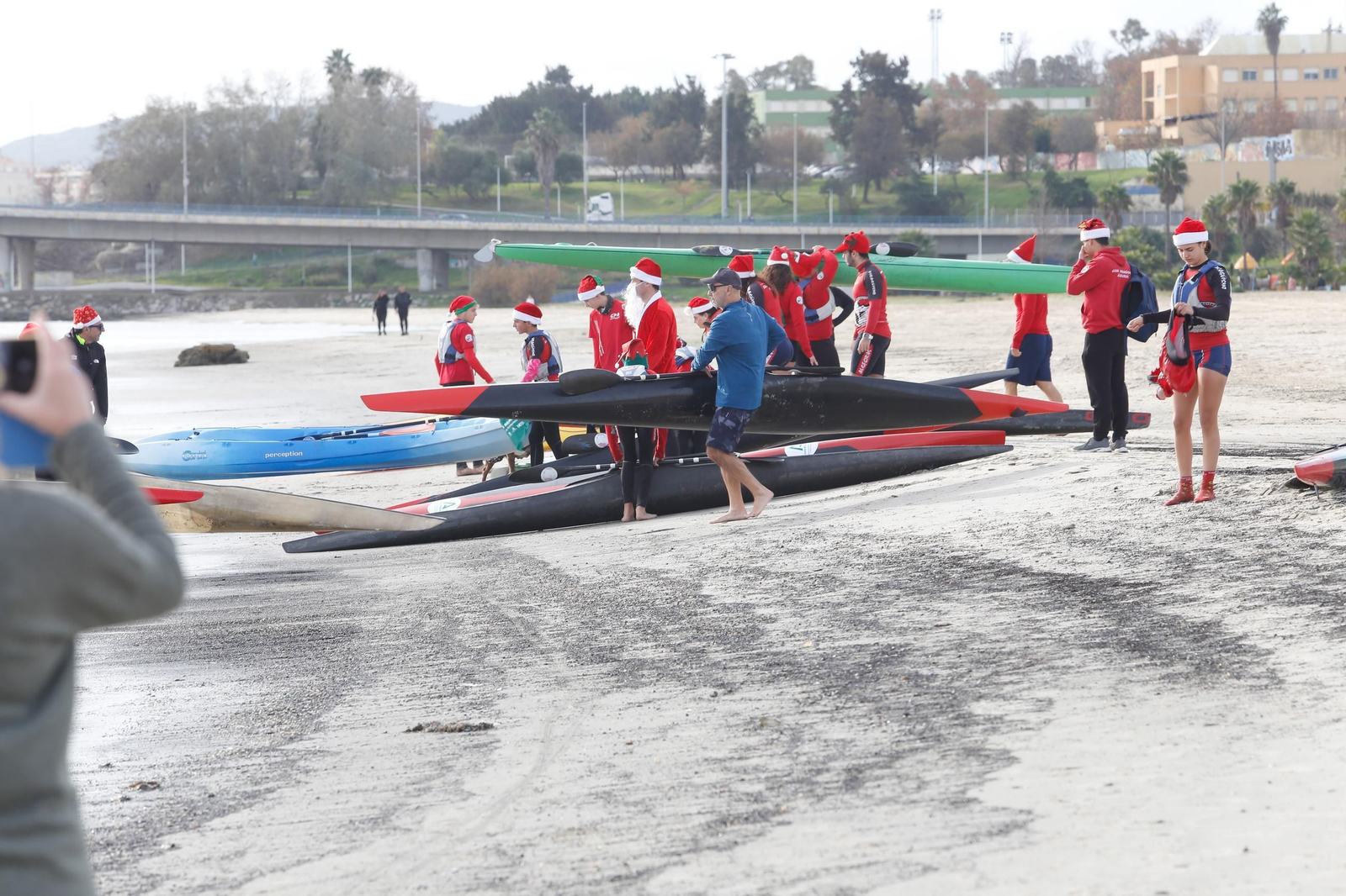 Las fotos de la VI Gran Remada Solidaria de Barrio Vivo de Algeciras