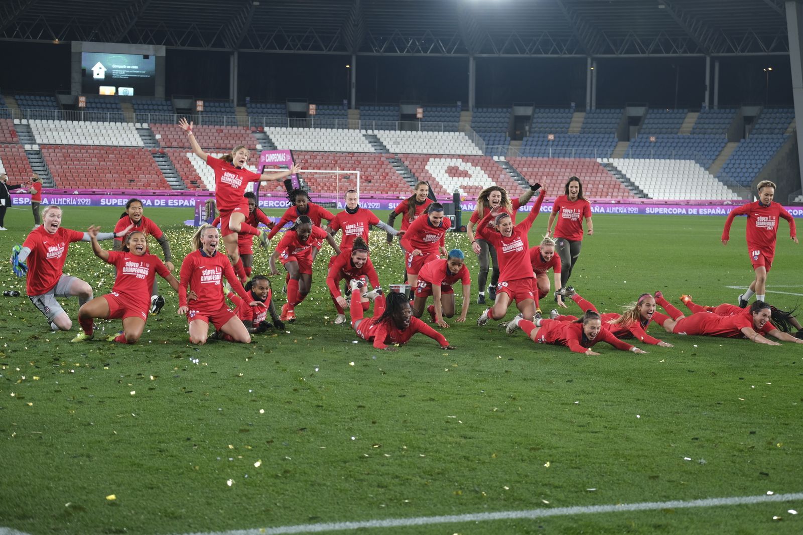 Final Supercopa España Fútbol Femenino. Atlético de Madrid-Levante U.D.