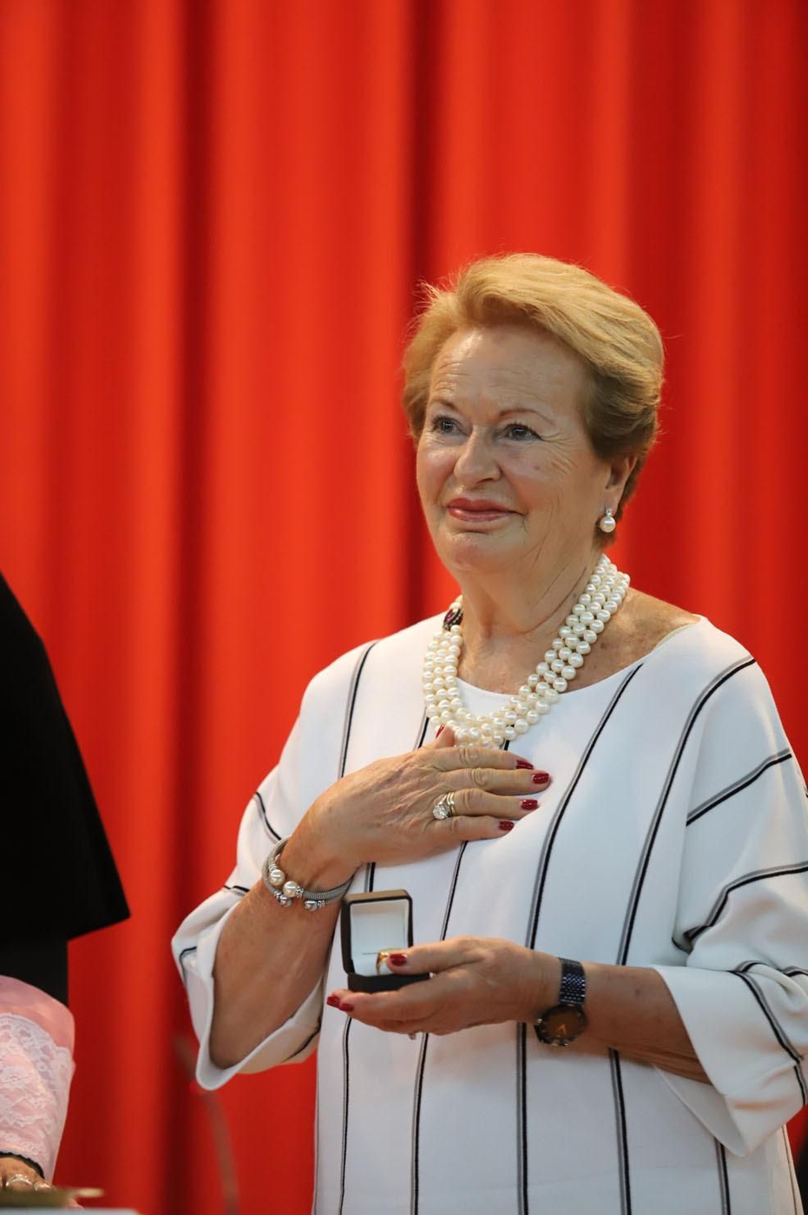 Imágenes de la investidura póstuma de García Palacios como doctor Honoris Causa