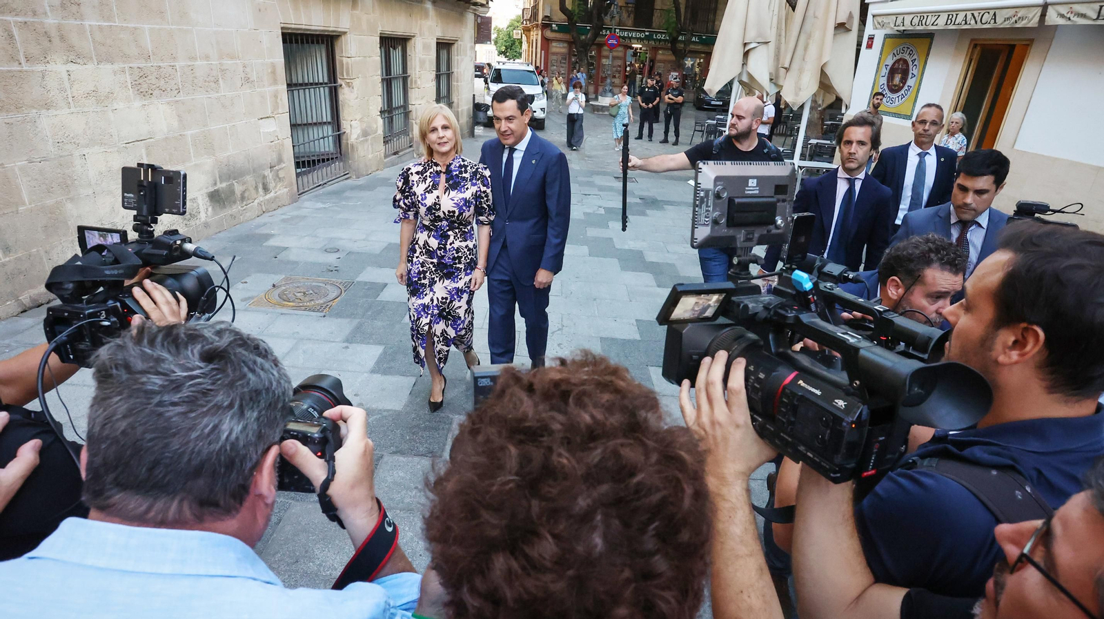 Segunda visita oficial de Juanma Moreno al Ayuntamiento de Jerez Segunda visita oficial de Juanma Moreno a Jerez