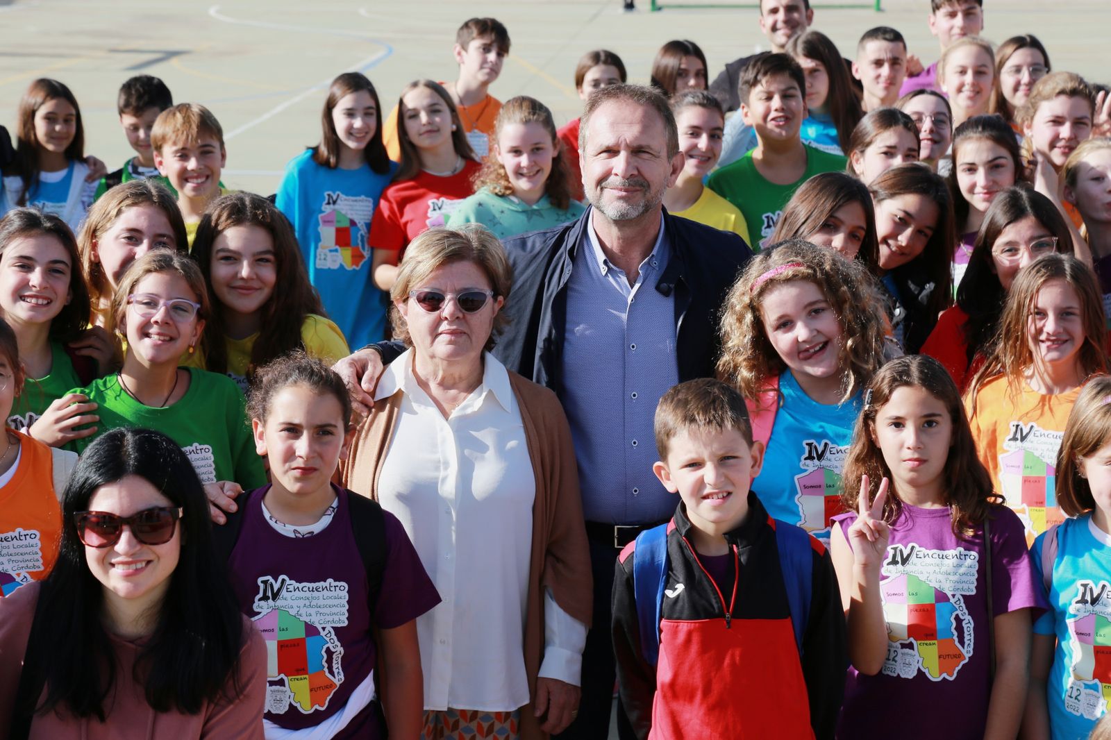Participantes en el IV Encuentro de Consejos Locales de la Infancia y la Adolescencia de Córdoba.