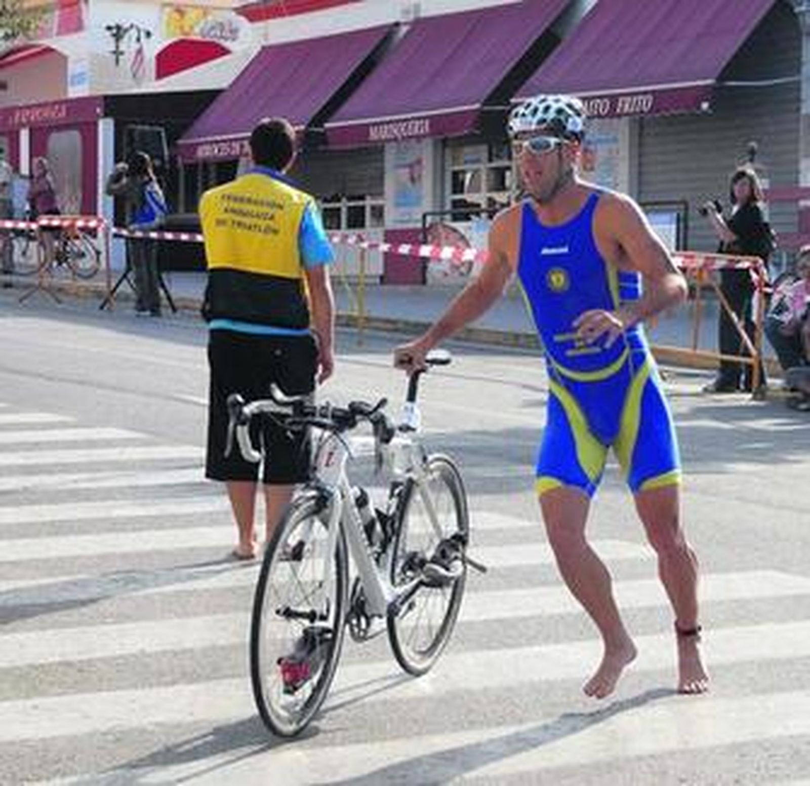 El chiclanero Germán Rodríguez, ganador del pasado año.