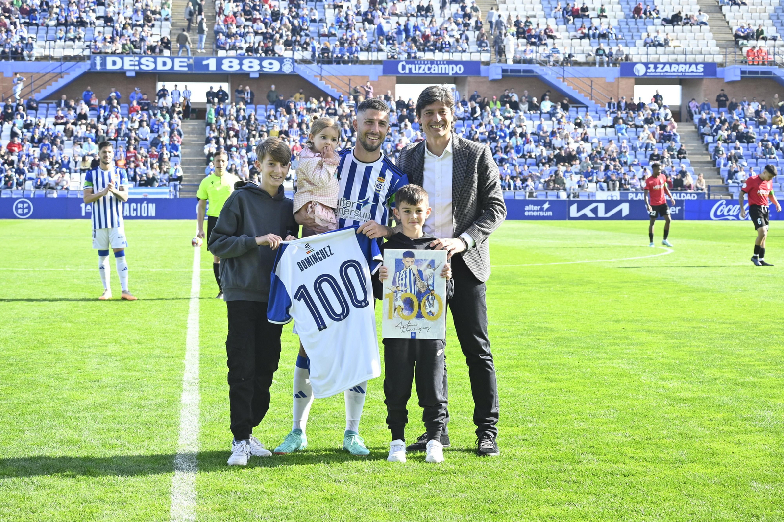 Imágenes del partido: Recre - Melilla