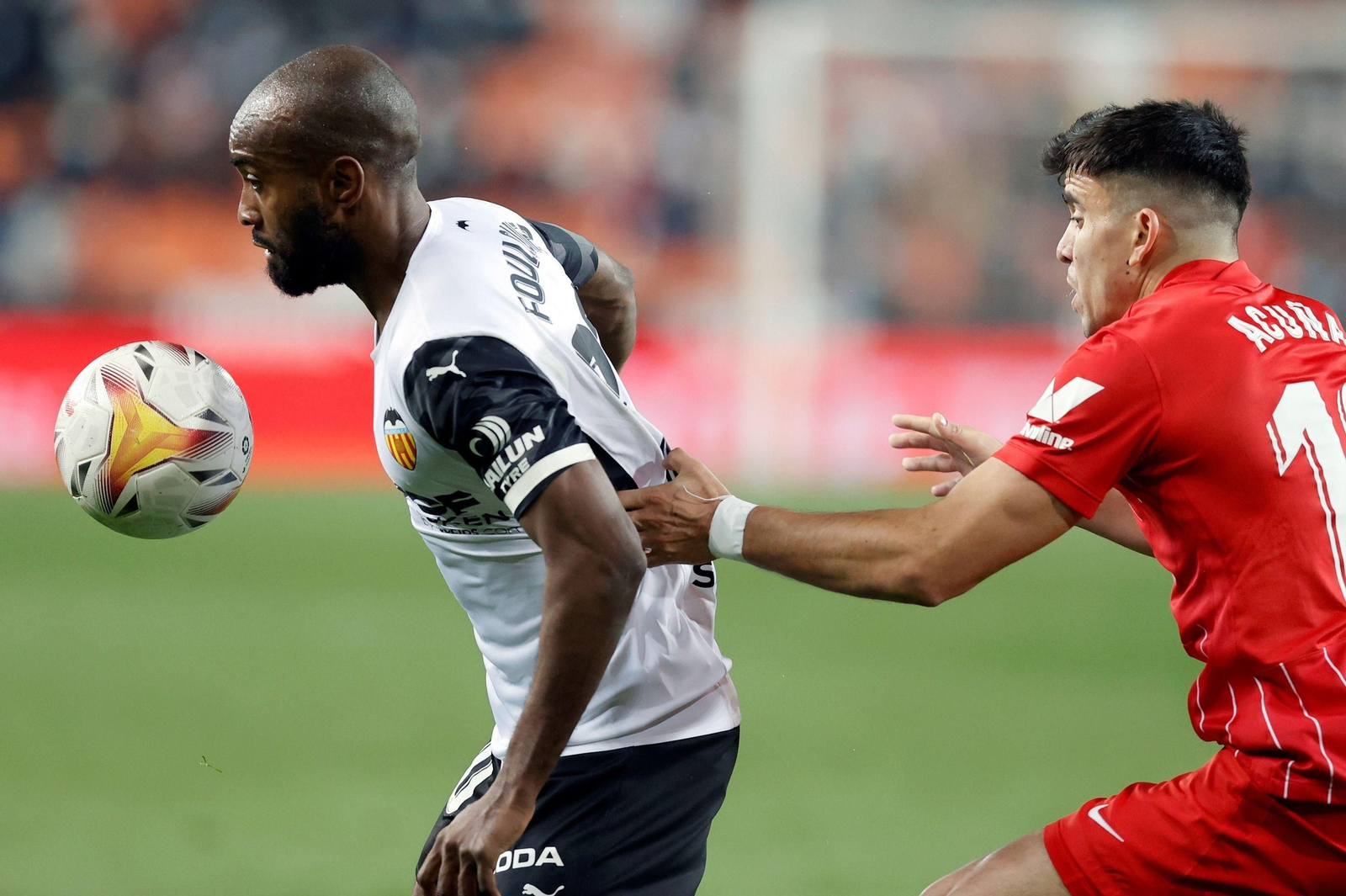 Las imágenes del Valencia-Sevilla de Liga