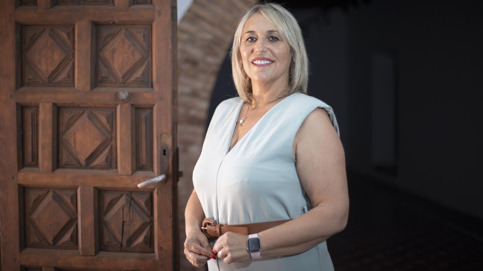 La alcaldesa de Las Gabias, María Merinda Sádaba Terribas.