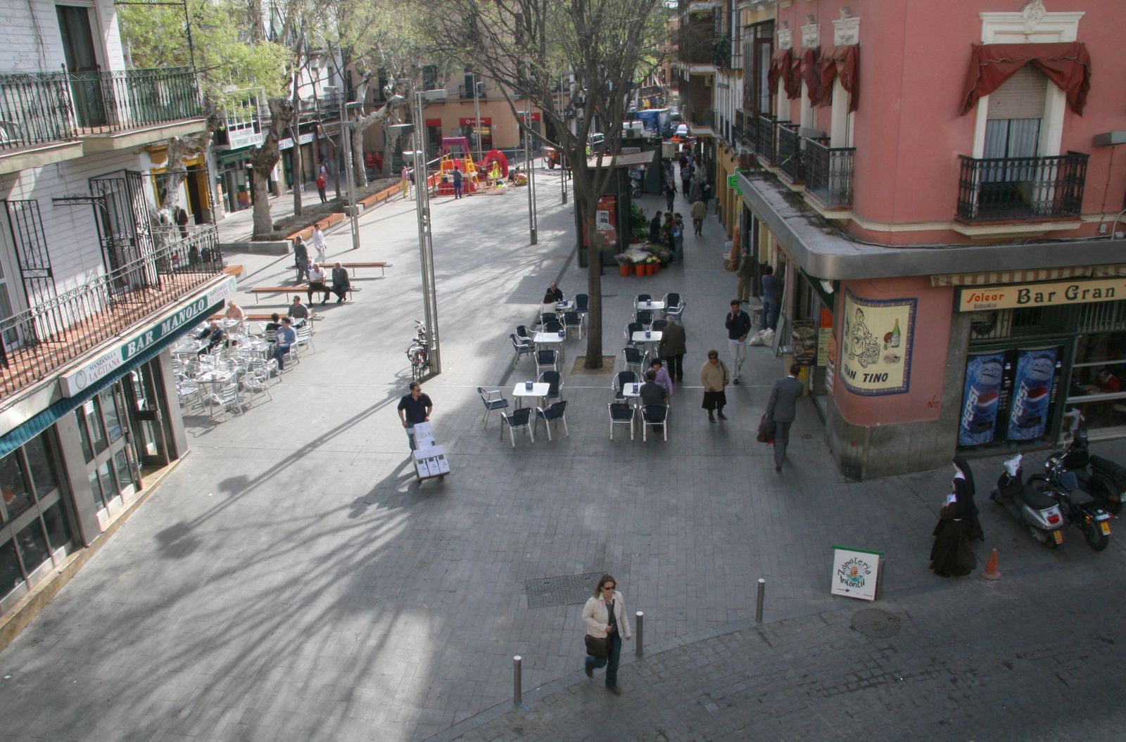 Plaza de la Alfalfa de Sevilla.