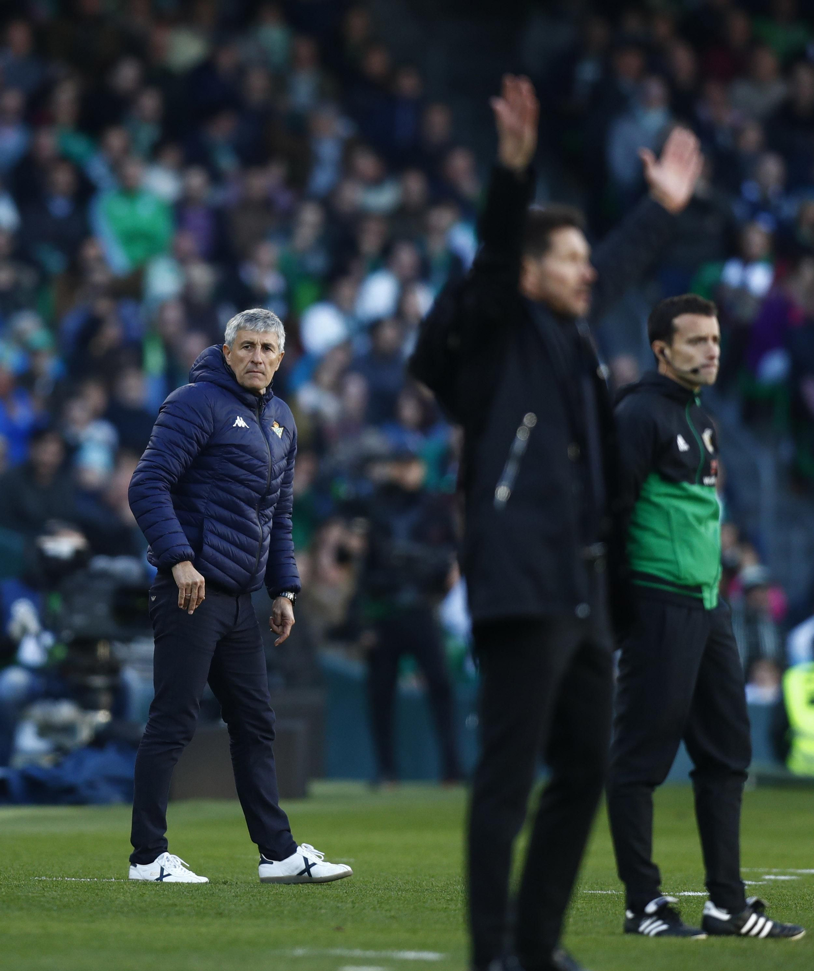 El Betis-Atlético de Madrid, en imágenes