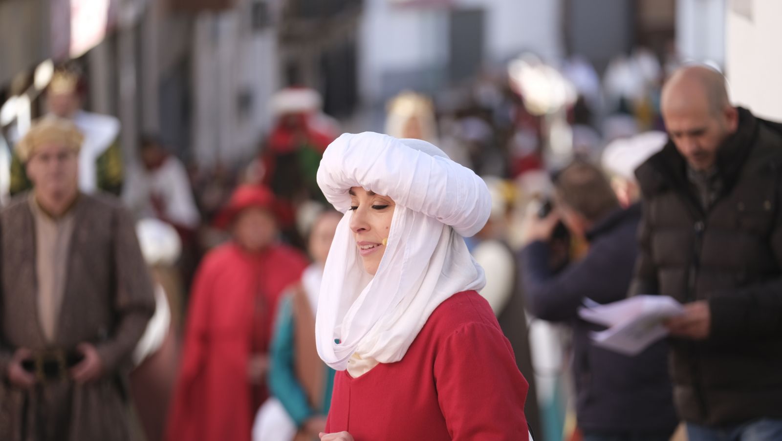 Imágenes de la "visita de los Reyes Católicos" a Fiñana