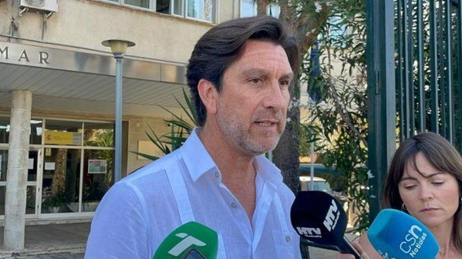 Enrique Gaviño, portavoz de la Ejecutiva Provincial del PSOE en Huelva.