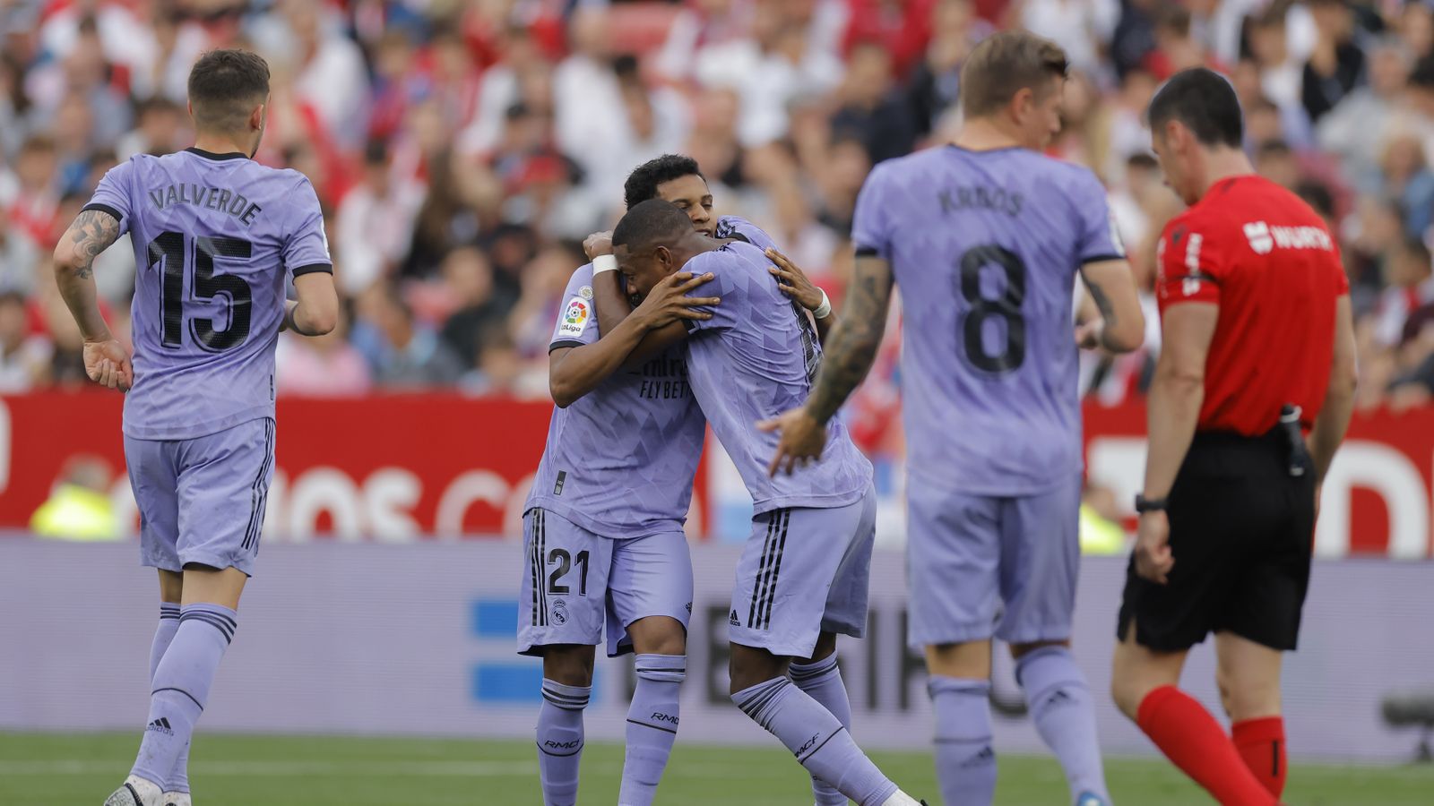 Las imágenes del Sevilla-Madrid