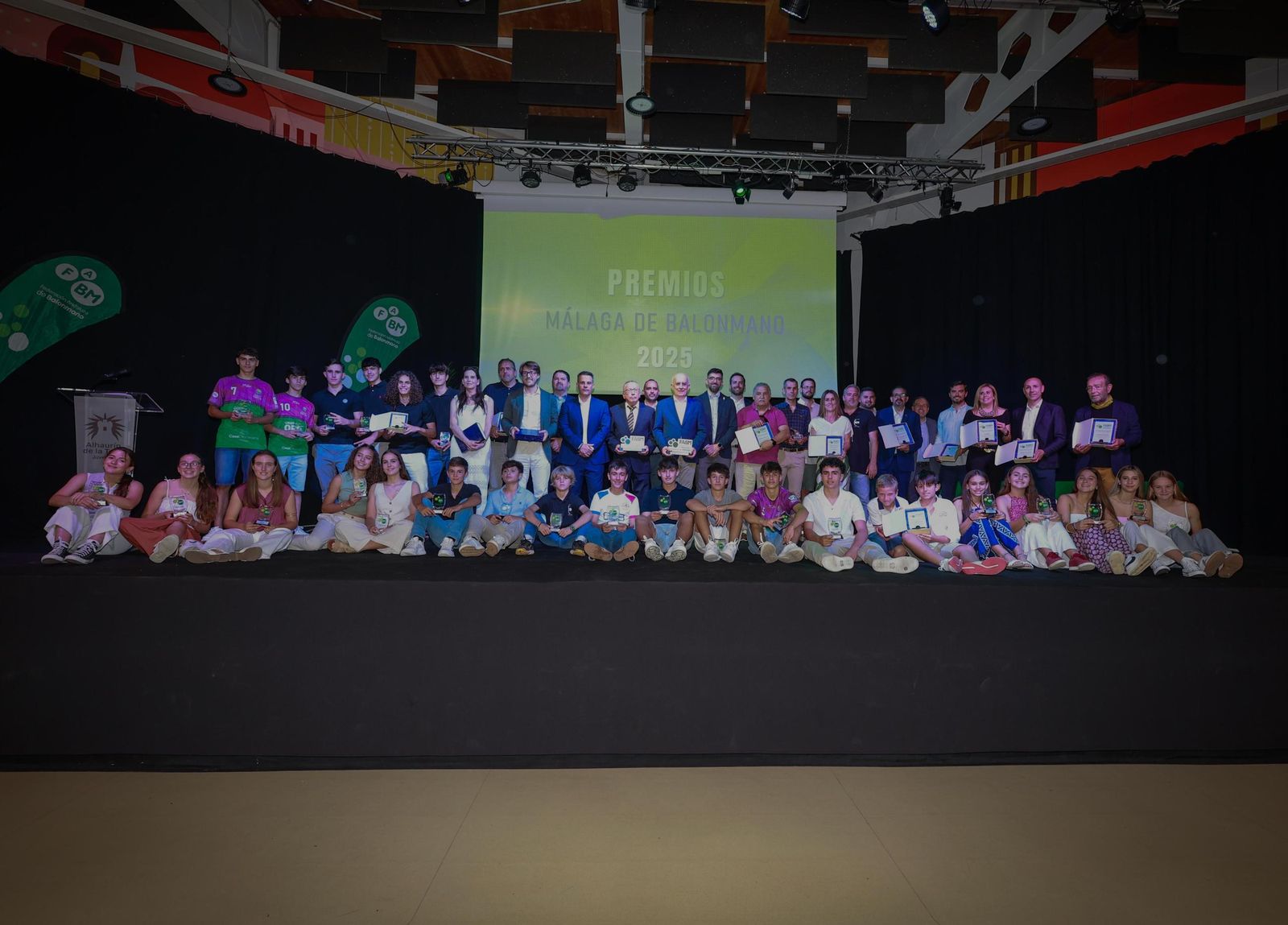La Gala de Premios Málaga de Balonmano, en fotos