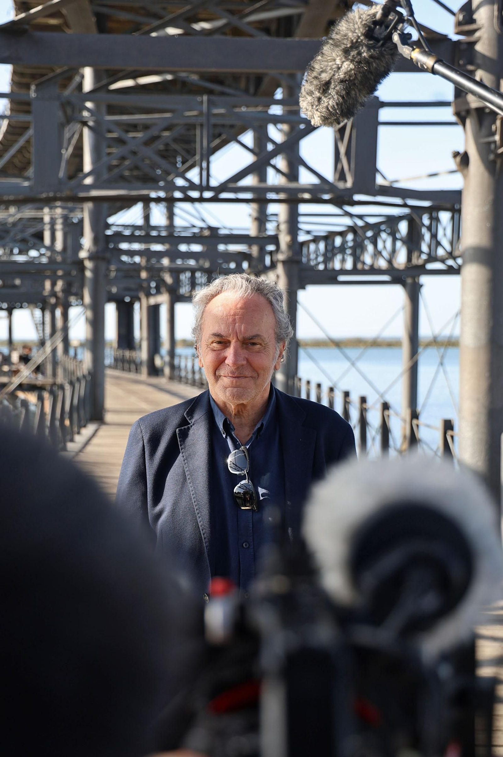 Encuentro y sesión de fotos con el actor José Coronado, Premio Ciudad de Huelva de la 50 edición del Festival de Huelva Cine Iberoamericano