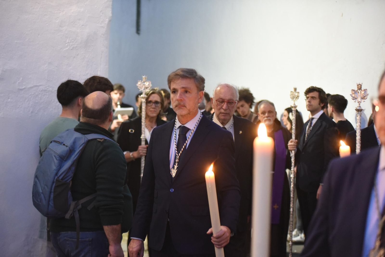 El vía crucis del Señor de la Humildad y Paciencia de Córdoba, en imágenes