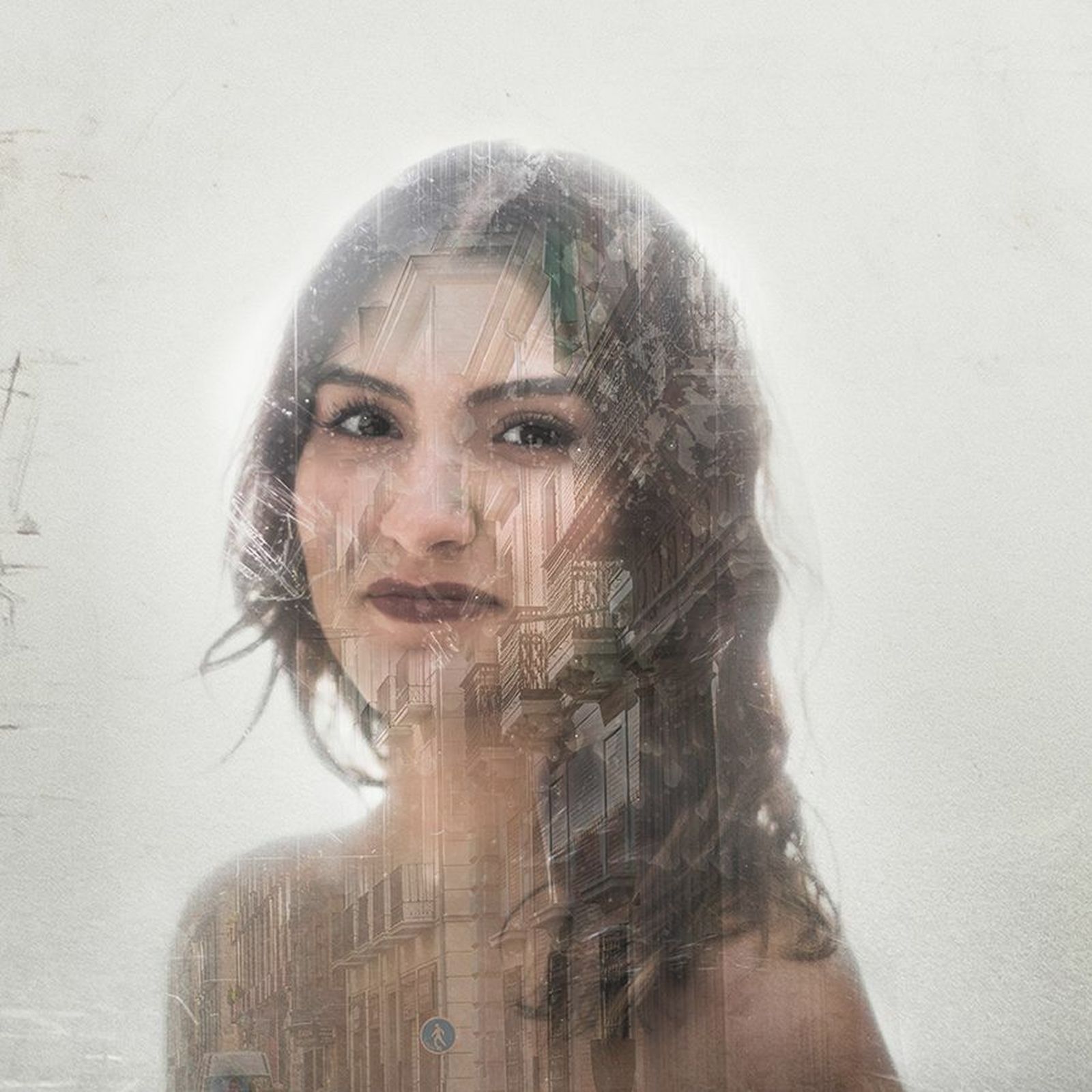 Una de las imágenes de la exposición 'Insignias de barrio'.