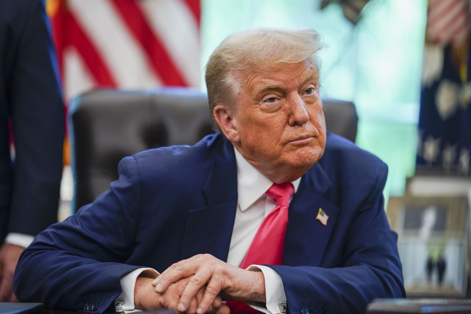 El presidente de EEUU, Donald Trump.