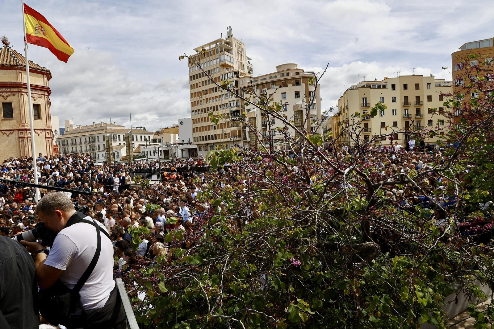 Las fotos de la Legión en el traslado del Cristo de Mena en Málaga este Jueves Santo