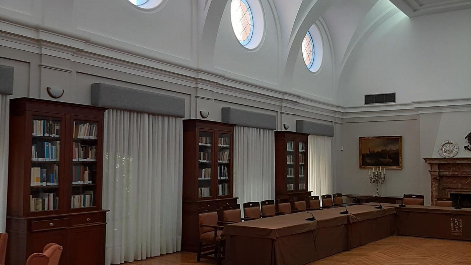 Salón donde se ubica la biblioteca del Consejo Regulador. Salón donde se ubica la biblioteca del Consejo Regulador.