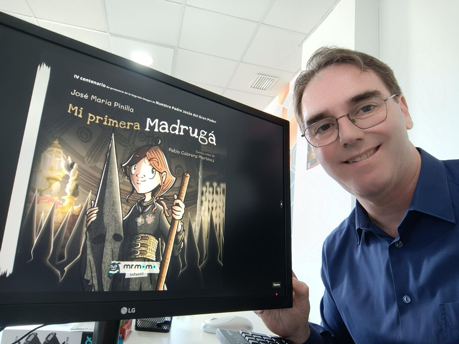 José María Pinilla durante una de las presentaciones de su libro. José María Pinilla durante una de las presentaciones de su libro.