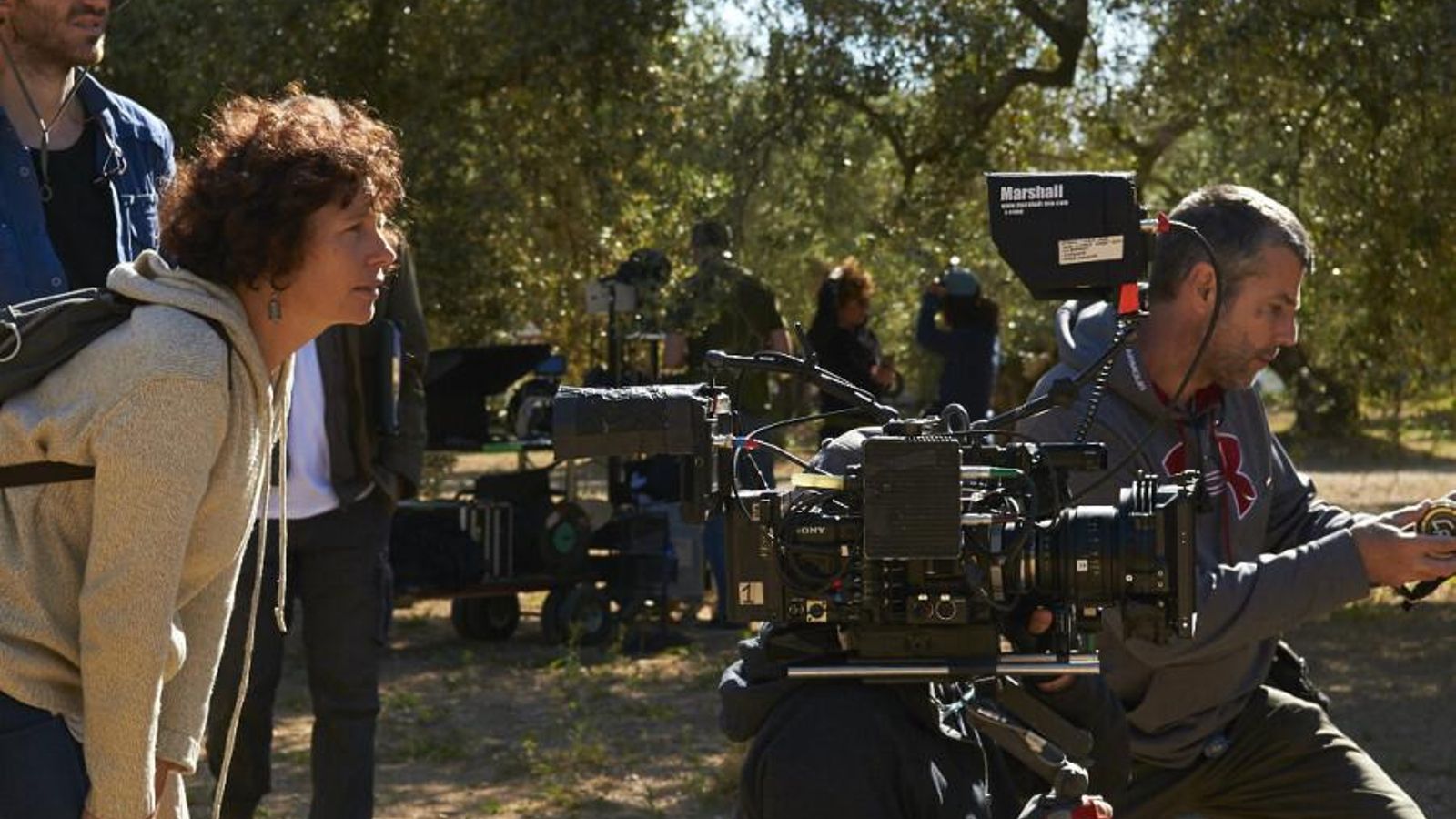 Iciar Bollaín tras las cámaras