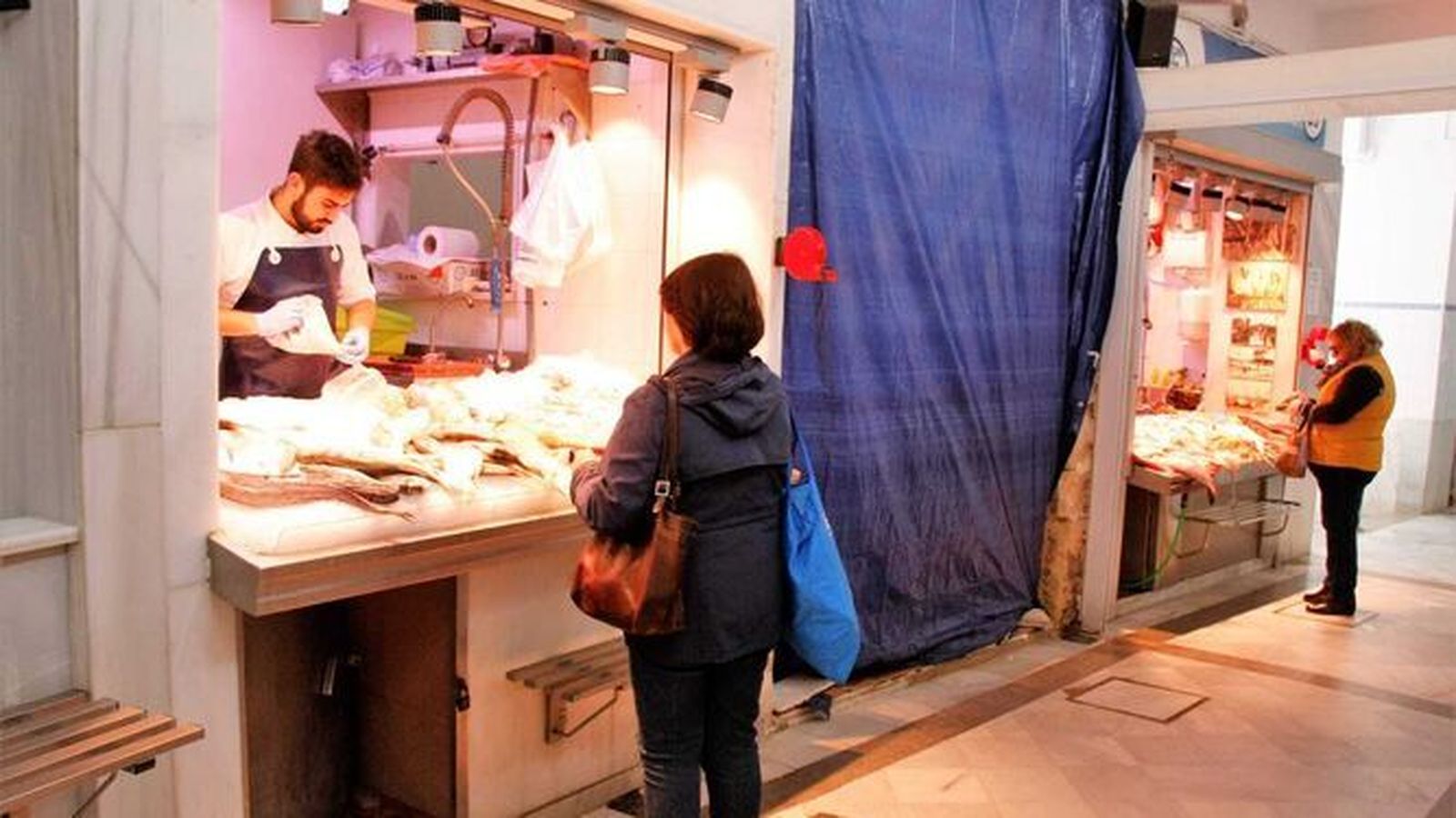 Una imagen del Mercado municipal portuense.