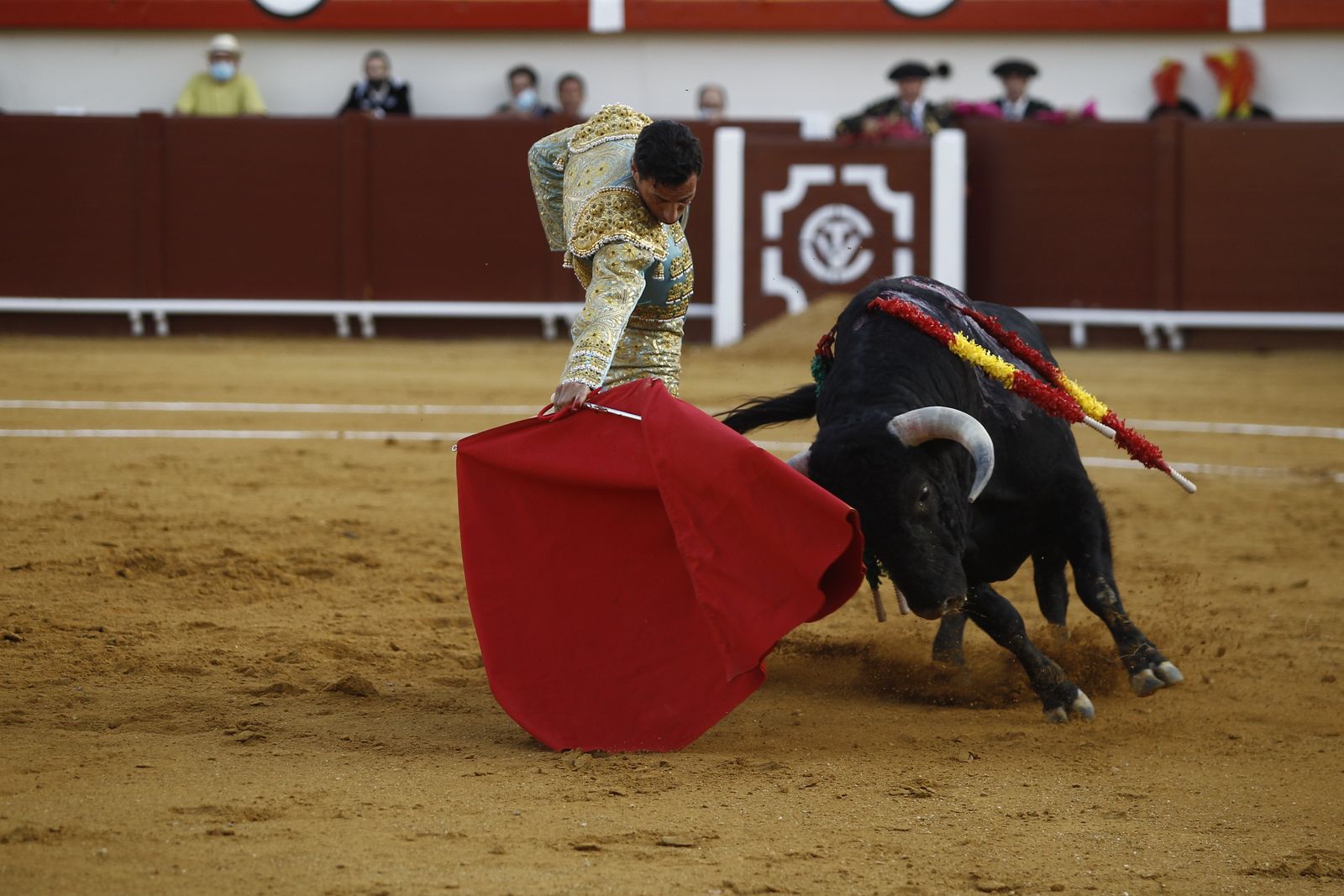 Corrida de toros del diestro Jesús de Almería en Vera.