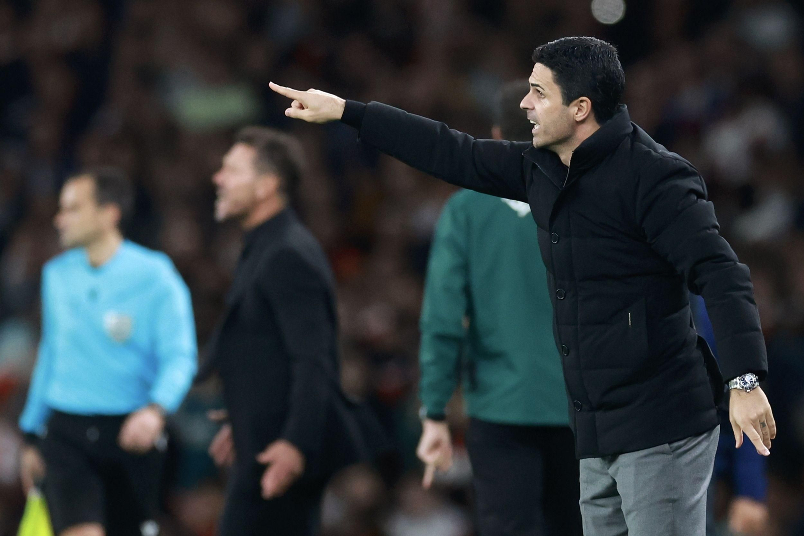 Las fotos del Arsenal-Atlético de Madrid