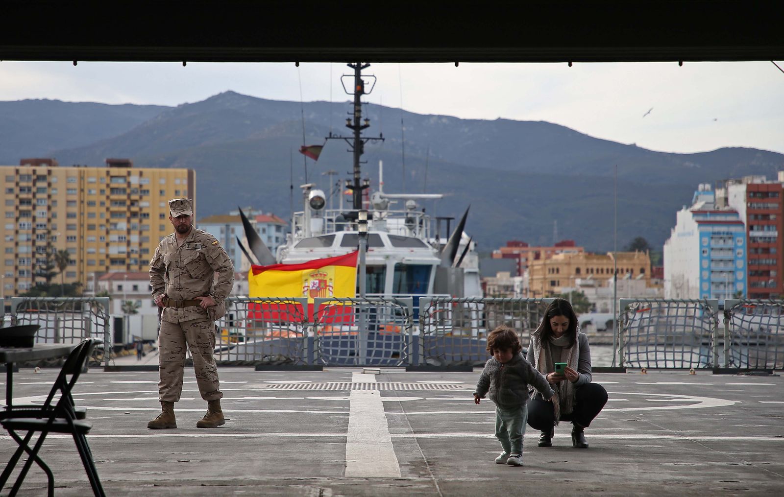 Fotos del Buque de Acción Marítima 'Relámpago' de la Armada Española en Algeciras
